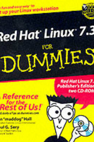 Cover of Red Hat Linux 7.3 for Dummies