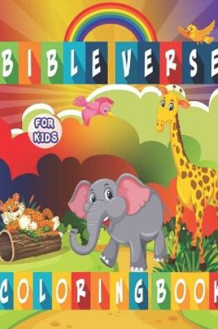 Cover of Bible Verse Coloring Book For Kids