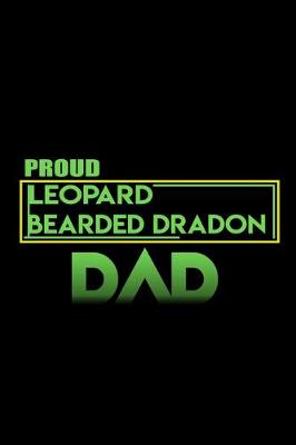 Book cover for Proud Leopard Bearded Dragon Dad
