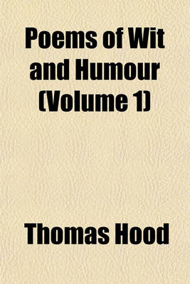 Book cover for Poems of Wit and Humour (Volume 1)