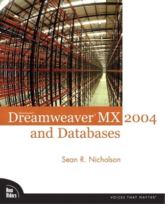 Book cover for Macromedia Dreamweaver MX 2004 and Databases