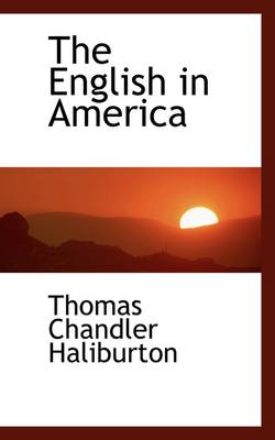 Book cover for The English in America