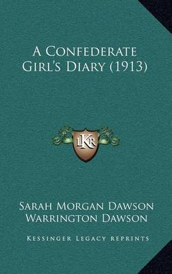 Book cover for A Confederate Girl's Diary (1913)