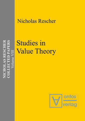Book cover for Studies in Value Theory