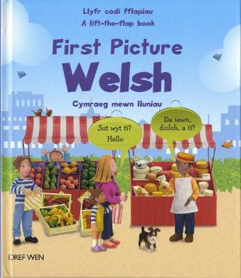 Book cover for First Picture Welsh/Cymraeg Mewn Lluniau