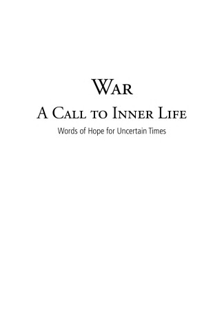 Book cover for War