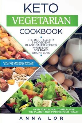 Book cover for Keto Vegetarian Cookbook