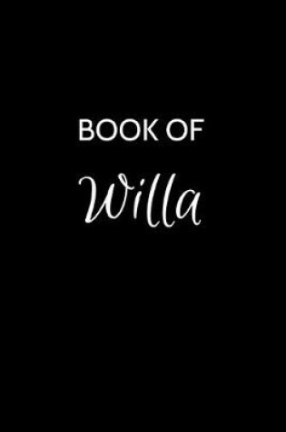 Cover of Book of Willa