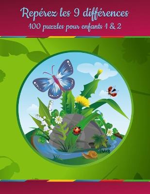 Cover of Repérez les 9 différences - 100 puzzles pour enfants 1 & 2