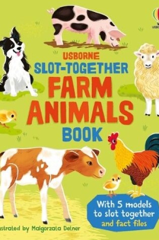 Cover of Slot-together Farm Animals Book