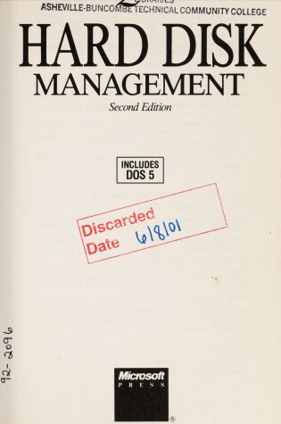 Cover of Hard Disc Management