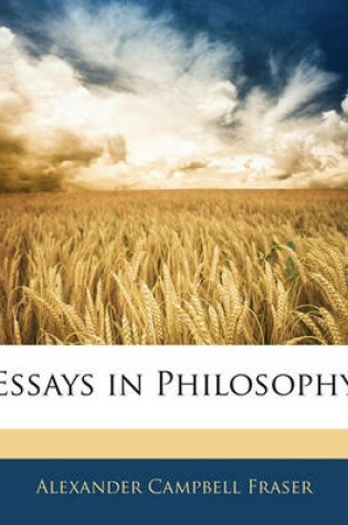 Cover of Essays in Philosophy