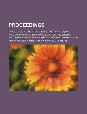 Book cover for Proceedings (Volume 1)