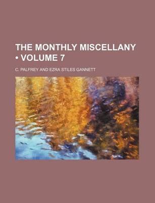 Book cover for The Monthly Miscellany (Volume 7)