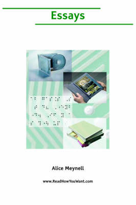 Book cover for Essays (Large Print)