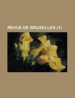 Book cover for Revue de Bruxelles (1 )