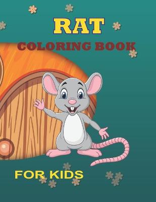 Book cover for Rat Coloring Book for Kids