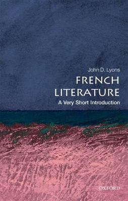 Cover of French Literature: A Very Short Introduction