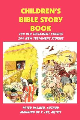 Book cover for Children's Bible Story Book - Four Color Illustration Edition