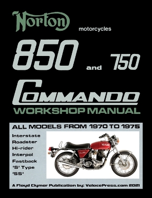 Book cover for Norton 850 and 750 Commando Workshop Manual All Models from 1970 to 1975 (Part Number 06-5146)