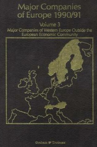 Cover of Major Companies of Europe 1990/91 Volume 3