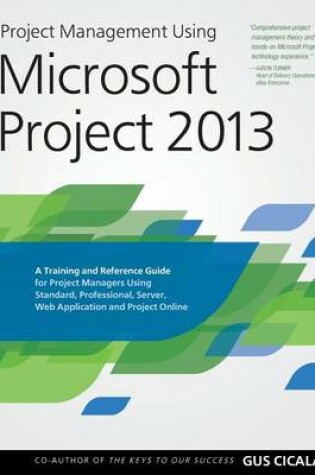 Cover of Project Management Using Microsoft Project 2013