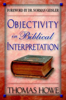 Book cover for Objectivity in Biblical Interpretation