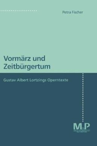 Cover of Vormarz Und Zeitburgertum