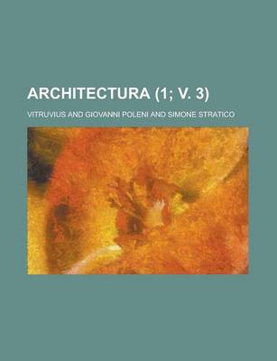 Book cover for Architectura (1; V. 3 )