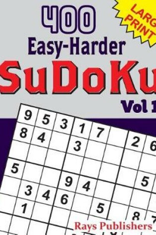 Cover of 400 Easy-Harder SuDoKu Vol 1