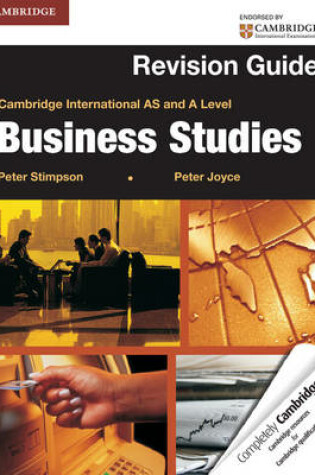 Cover of Cambridge International AS and A Level Business Studies Revision Guide