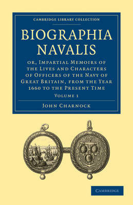 Book cover for Biographia Navalis: Volume 1