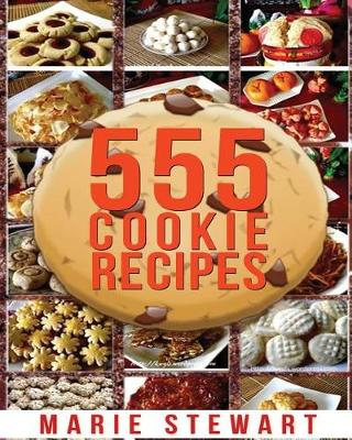 Book cover for 555 Cookie Recipes
