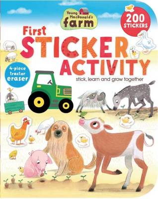 Book cover for Young Macdonald's Farm First Sticker Activity