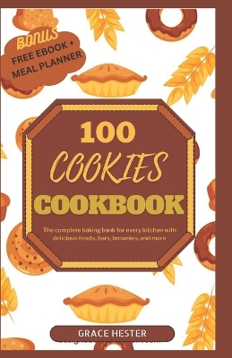 Book cover for 100 cookies cookbook