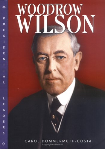 Book cover for Woodrow Wilson