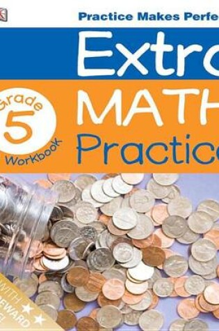 Cover of Extra Math Practice, Grade 5 Math Workbook