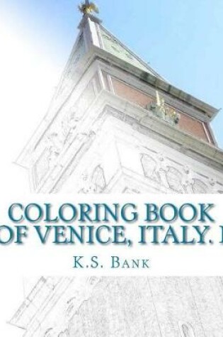 Cover of Coloring Book of Venice, Italy. I