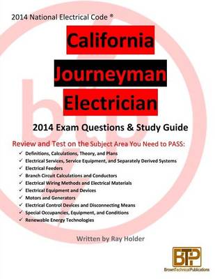 Book cover for California 2014 Journeyman Electrician Study Guide