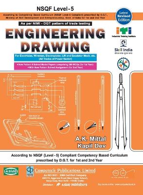 Book cover for Engg. Drg. Electrical Sector (Nsqf-5 Syll.) 1st & 2nd Yr.