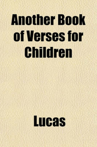 Cover of Another Book of Verses for Children