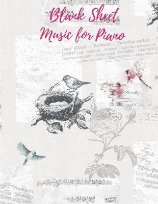 Book cover for Blank Sheet Music for Piano