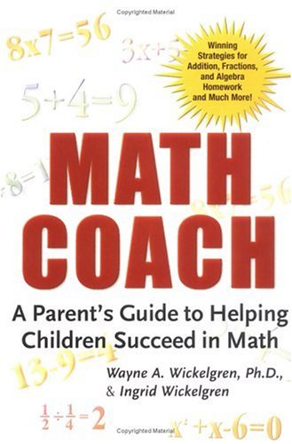 Book cover for Math Coach