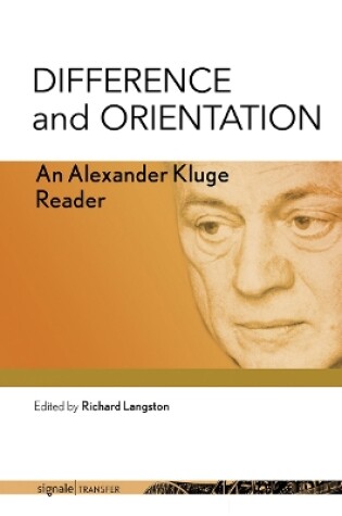 Cover of Difference and Orientation