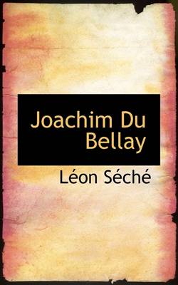 Book cover for Joachim Du Bellay