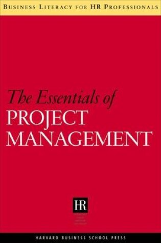 Cover of Essentials of Project Management