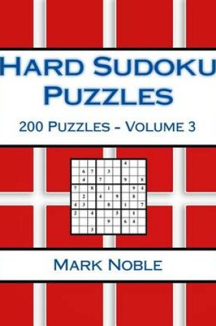 Cover of Hard Sudoku Puzzles Volume 3