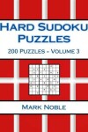 Book cover for Hard Sudoku Puzzles Volume 3