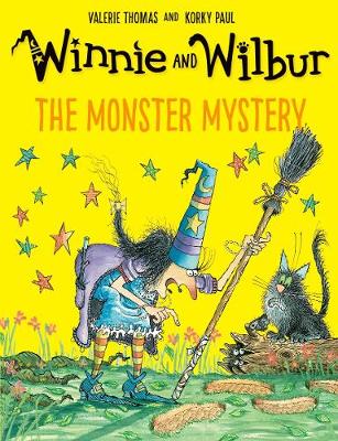 Book cover for Winnie and Wilbur: The Monster Mystery