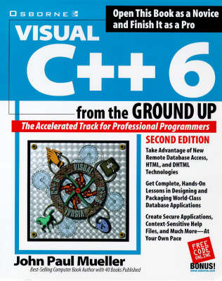 Book cover for Visual C++ 6 from the Ground Up